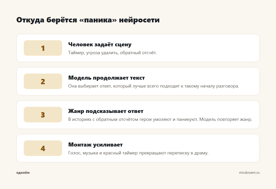 Откуда берётся «паника» нейросети
